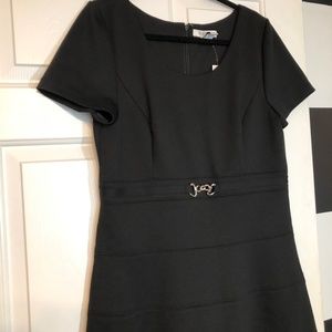White House Black Market Women's Black Dress Sz 14